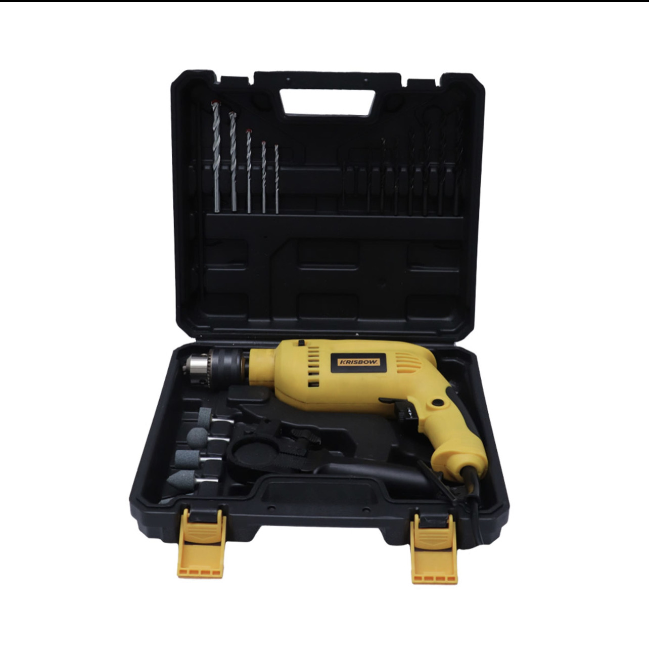 Jual Krisbow Set Mesin Bor Impact Drill 13mm 500 Watt di